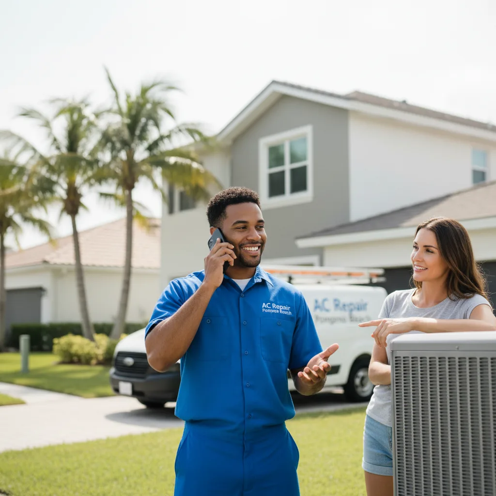 AC Repair Pompano Beach customer support in Gervais